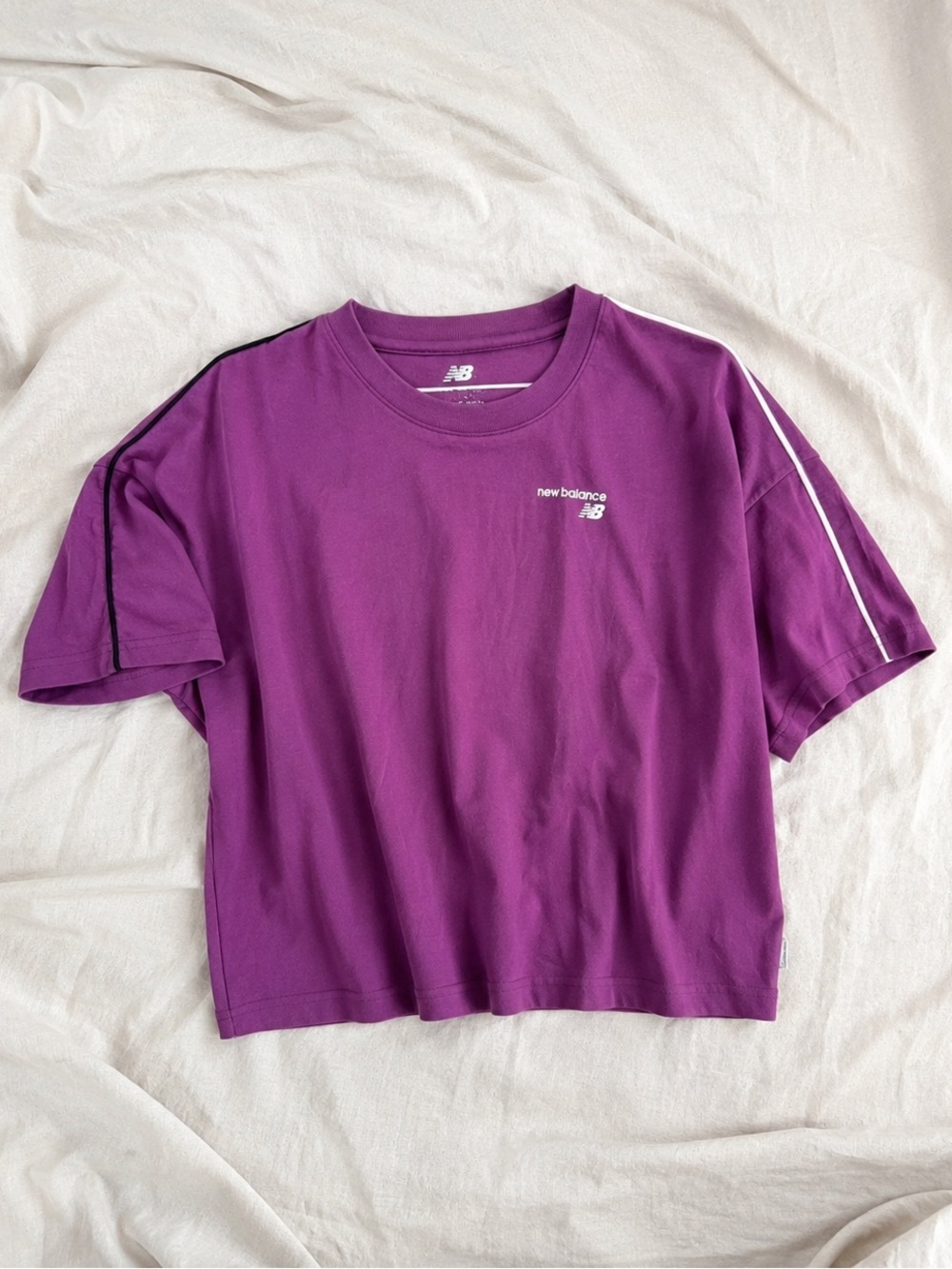 New Balance Women's Purple Crewneck Tee NWOT L